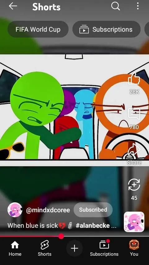 ai character: colour gang rt background