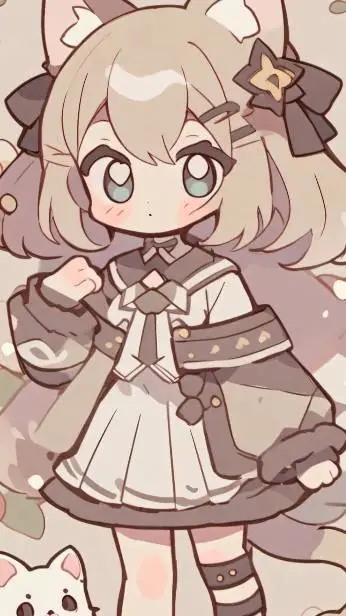 ai character: Neko infection  background
