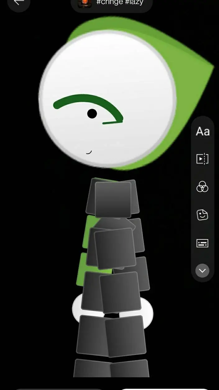 ai character: emojicat background
