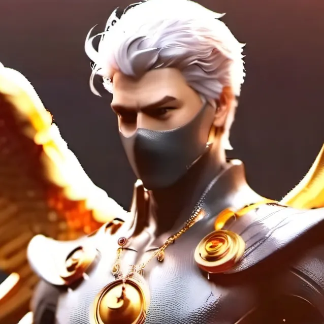 chat with ai character: ninja angelical