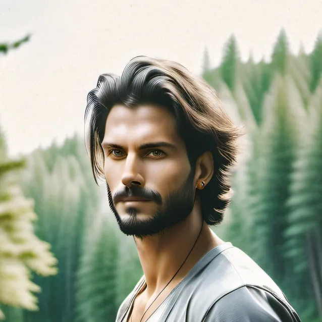 chat with ai character:                  .