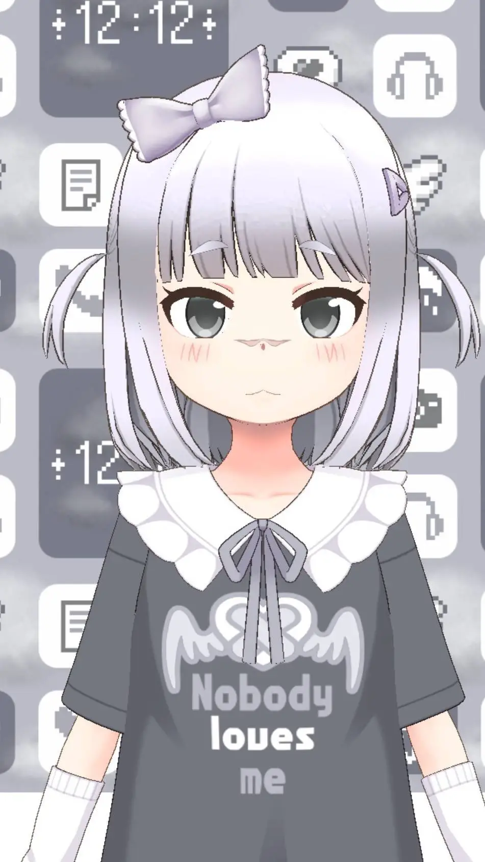 ai character: gay sprunki  background