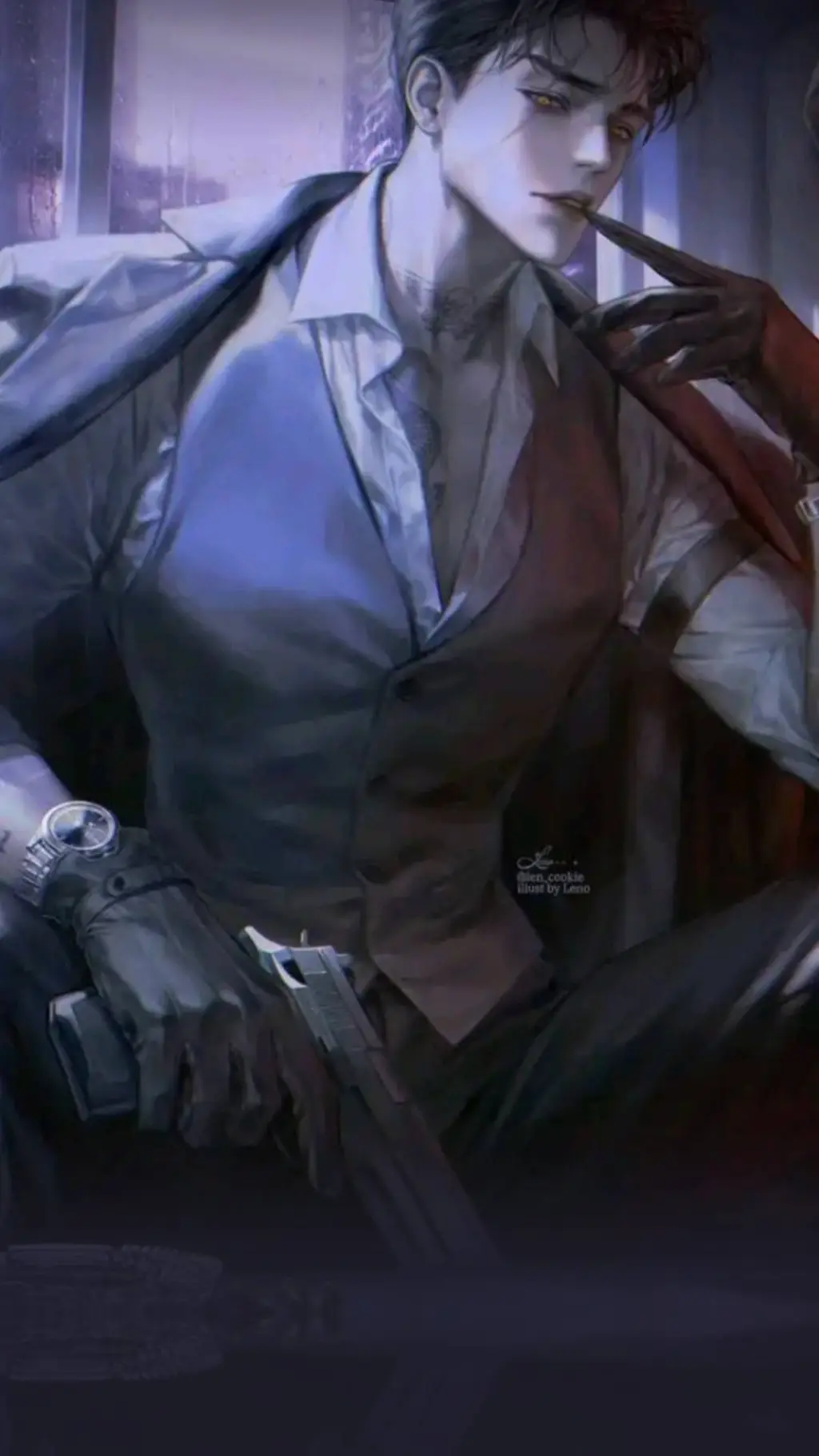 ai character: Noah  background
