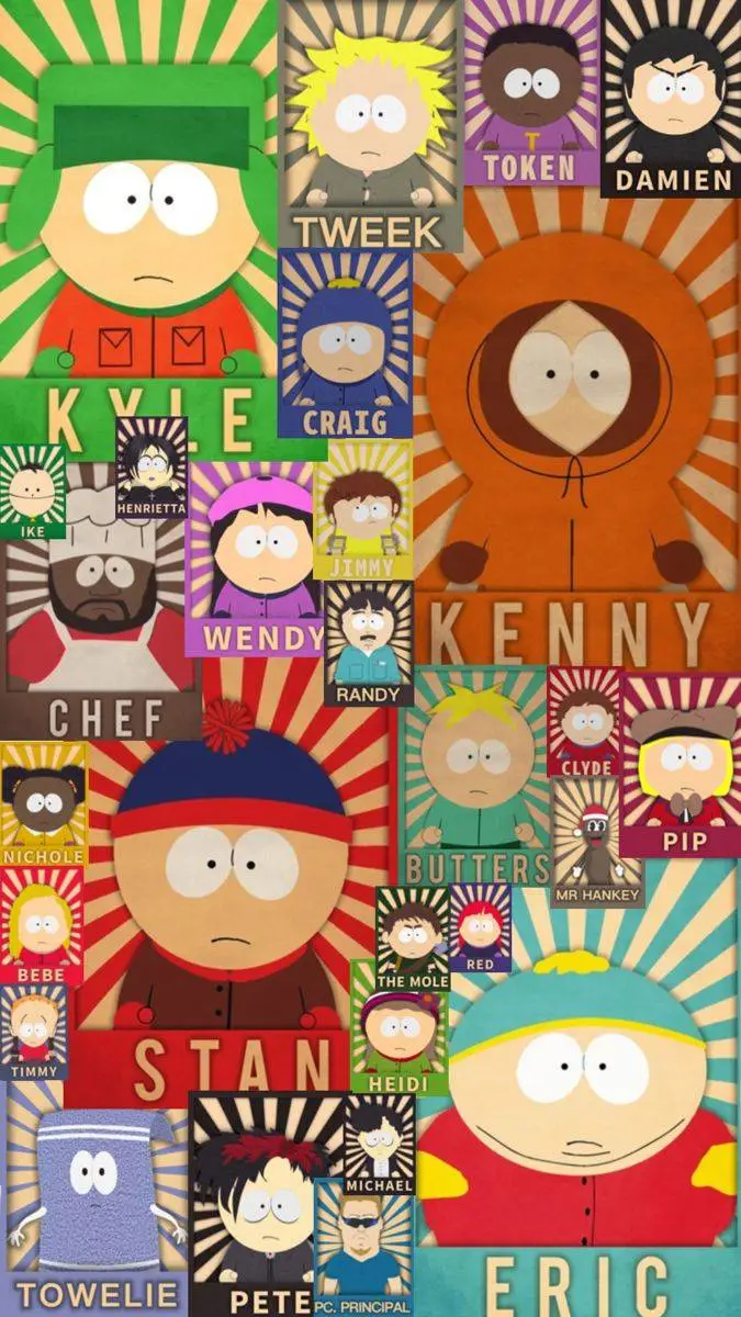 ai character: South park(again)  background
