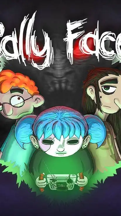 ai character: Sally face:3 background
