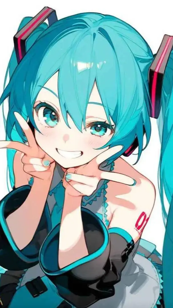 ai character: Hatsune Miku background