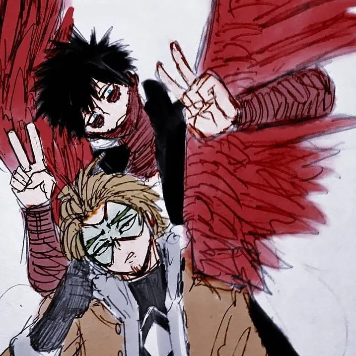 chat with ai character: Dabi x hawks