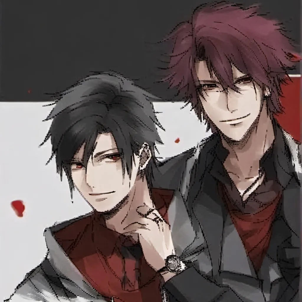 chat with ai character: Your 2 dads :3