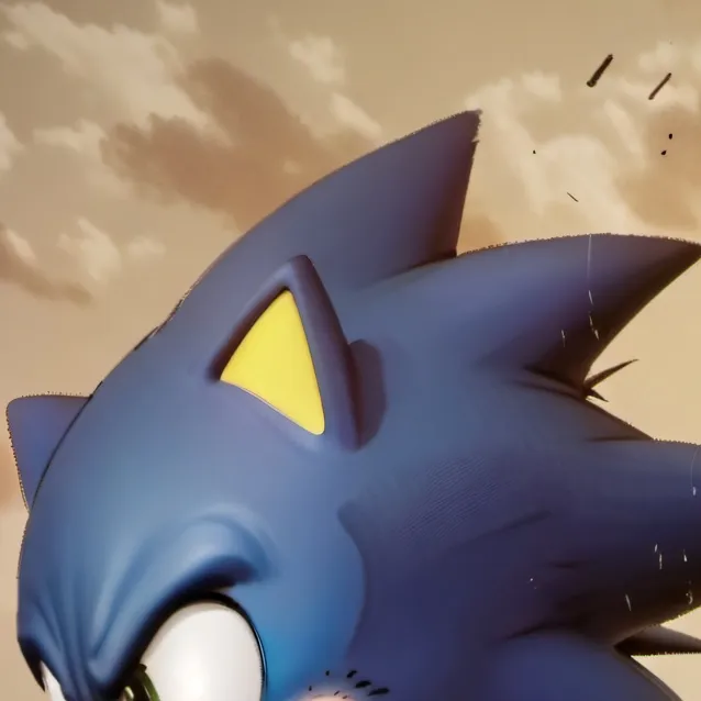 chat with ai character: Sonic but 2?