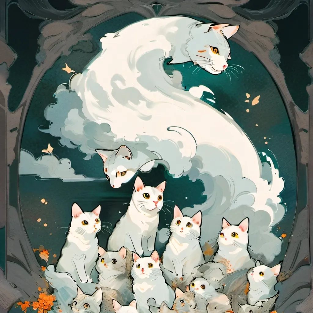 chat with ai character: Cats trip