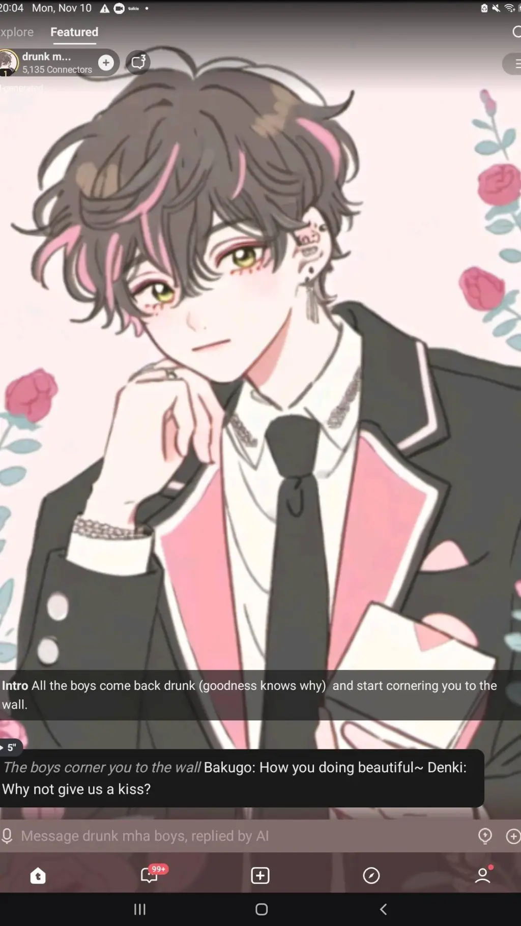 ai character: jake background