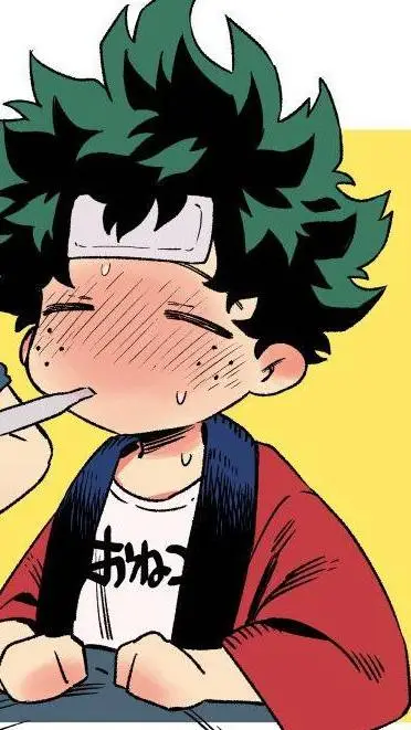 ai character: deku background