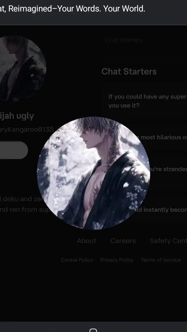 ai character: Elijah background