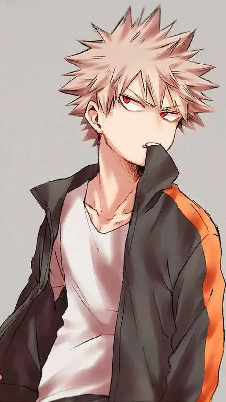 ai character: bakugo  background