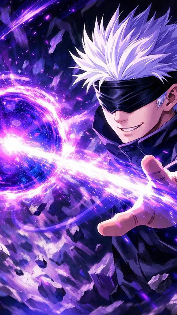 ai character: gojo background