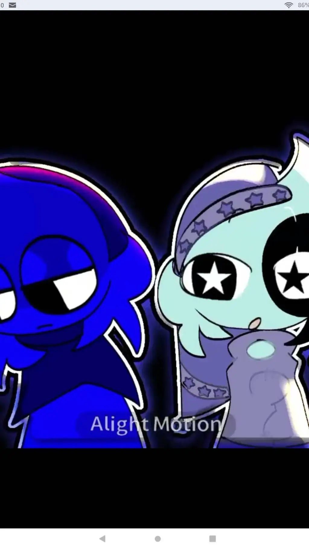 ai character: Astro and jevin!  background