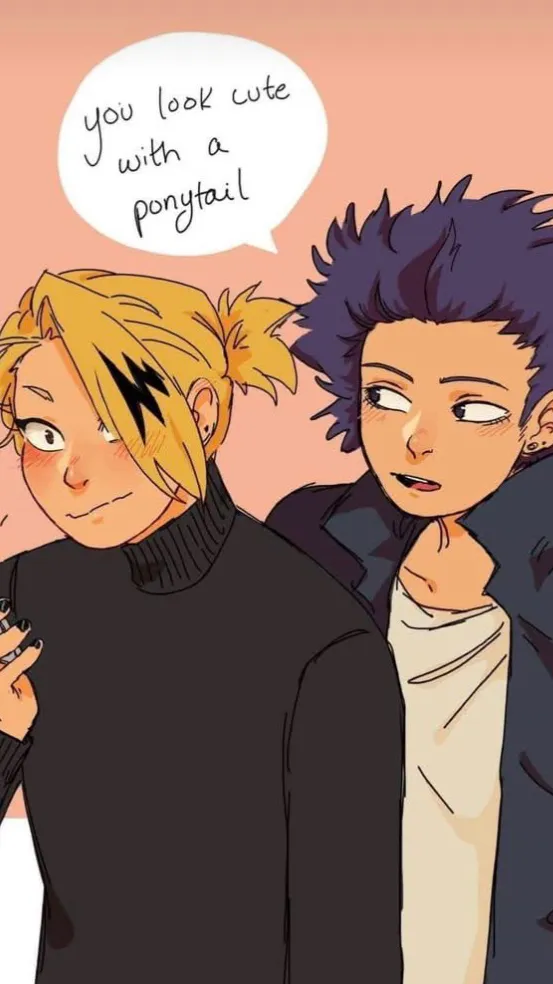 ai character: Shinso x Denki background