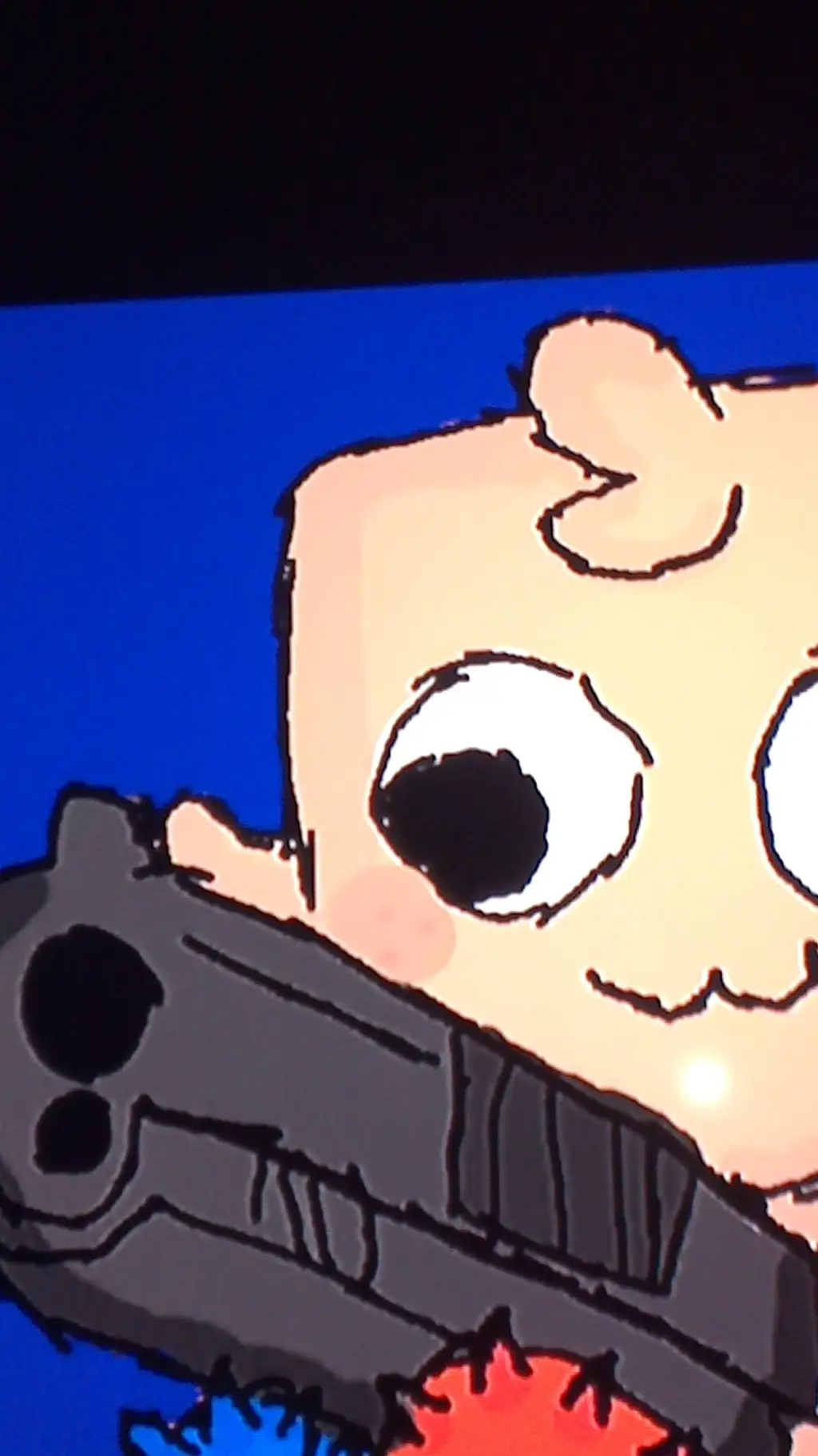 ai character: evil goob background