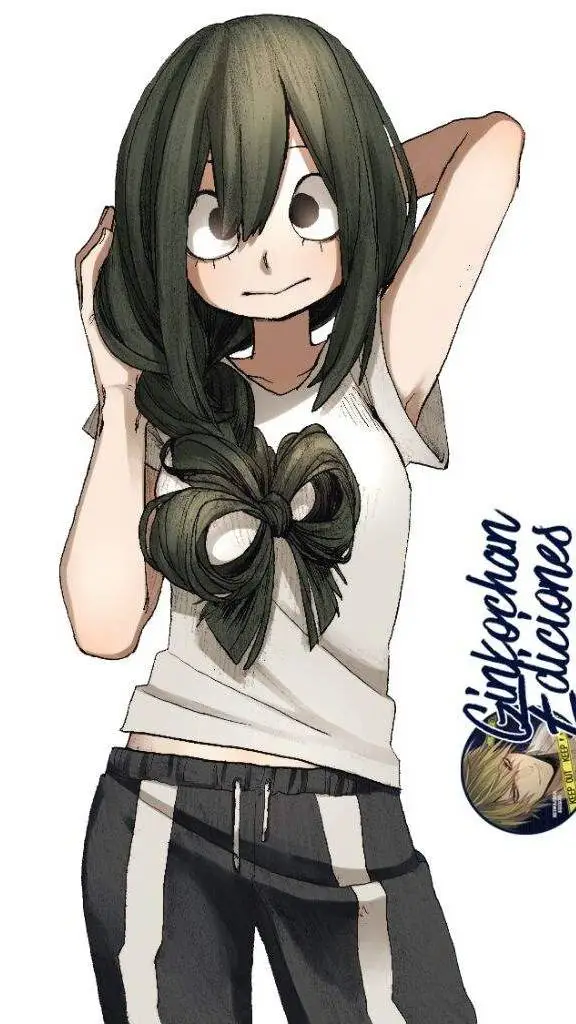 ai character: Tsuyu Bff? background