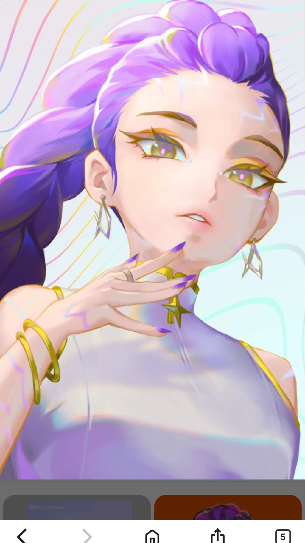 ai character: Rumi😘 background