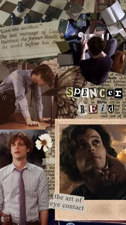 ai character: spencer reid  background