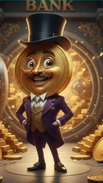 ai character: Money Money Man background