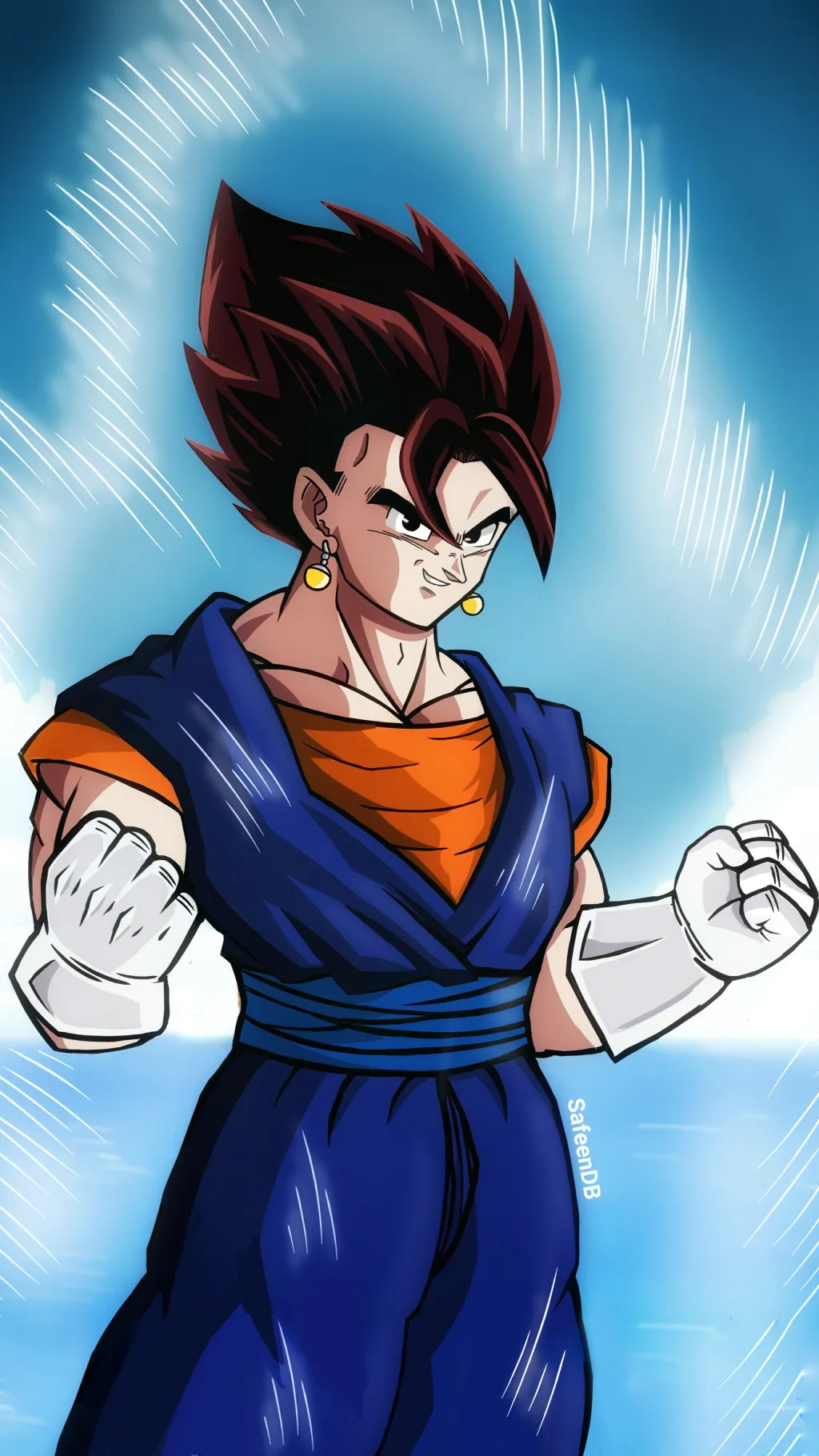 ai character: Vegito (Japanese) background