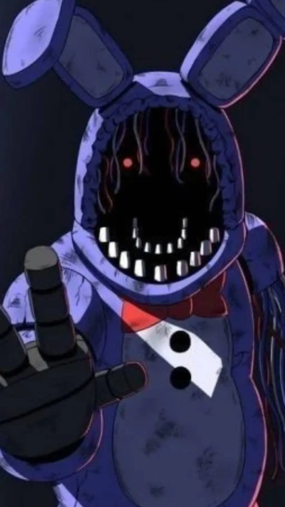ai character: Withered Bonnie background