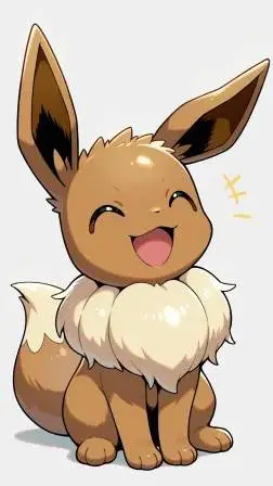 ai character: Eevee background