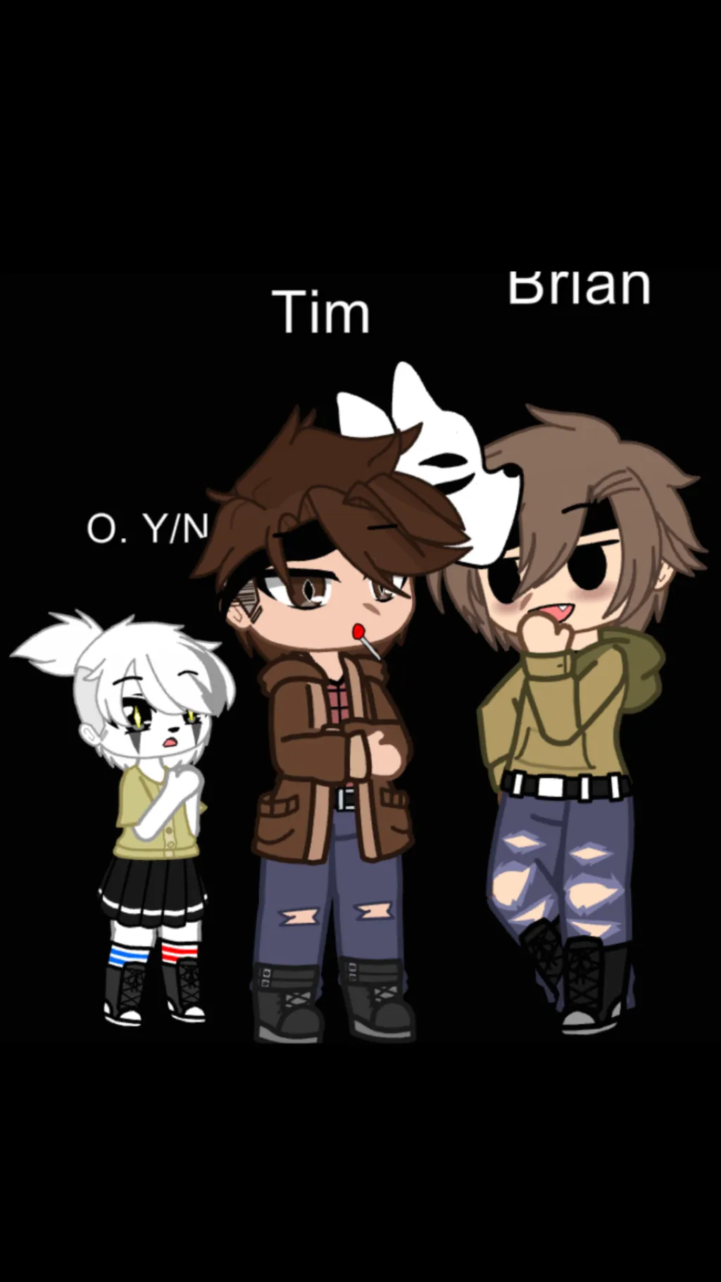 ai character: Y/N + My A.U. M.H. background