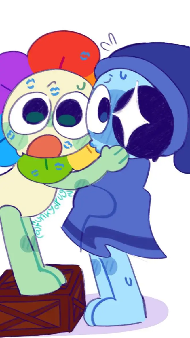 ai character: DW pick meh background