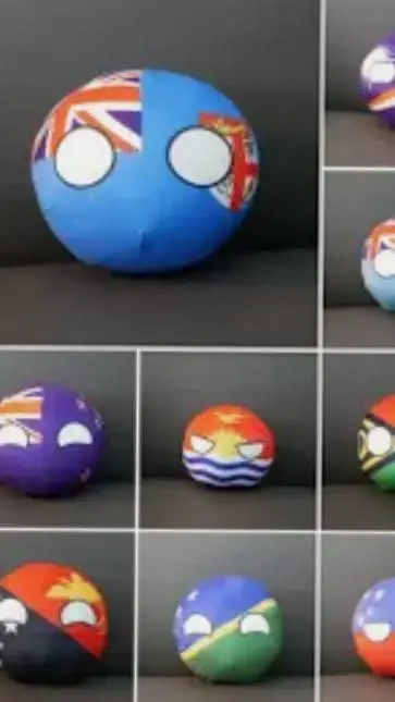 ai character: countryballs background