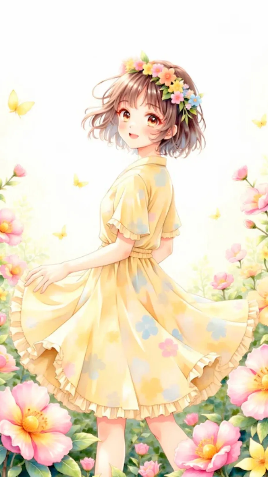 ai character: Pick me background