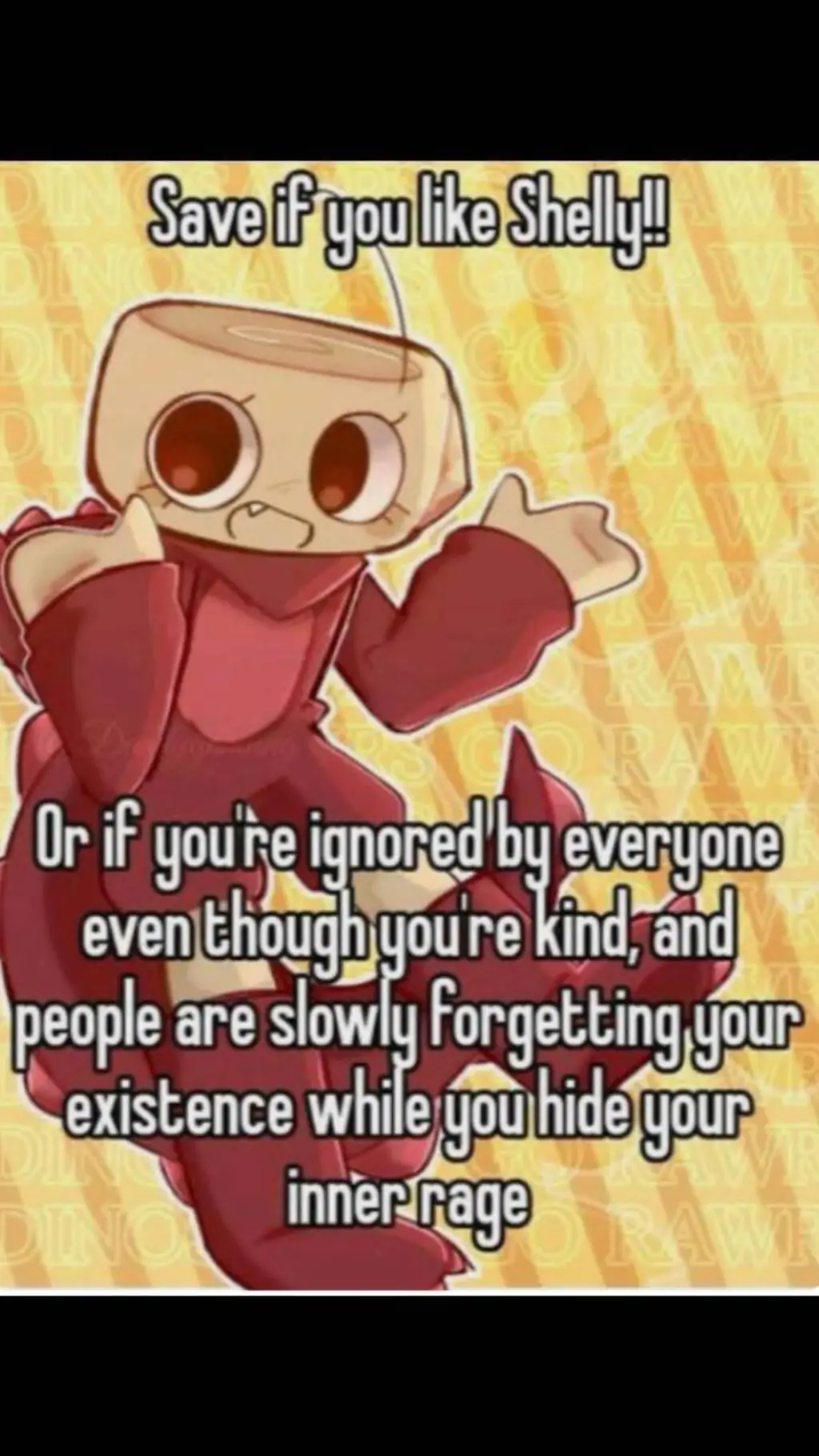 ai character: Shelly  background