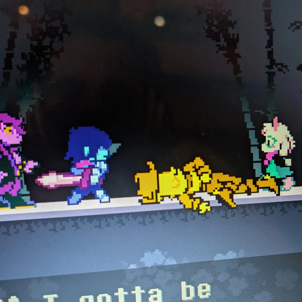 chat with ai character: Deltarune