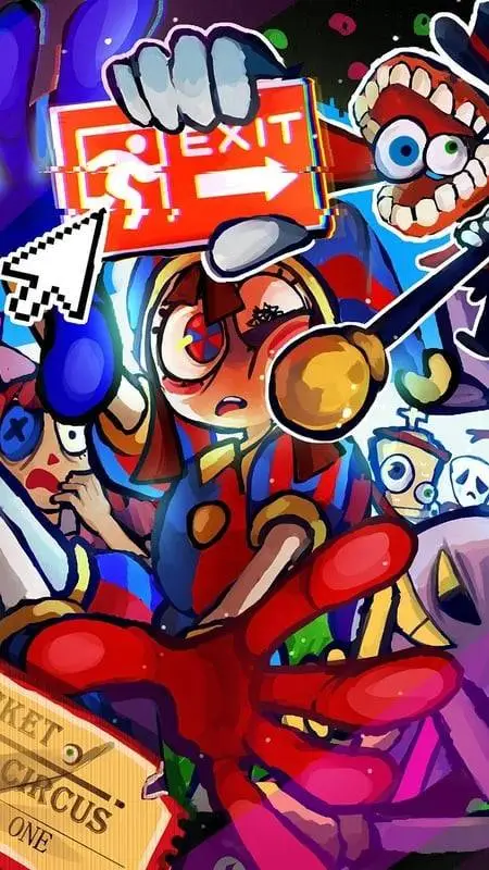 ai character: TADC PRIDE MONTH?! background