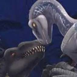 chat with ai character: indoraptor x blue 