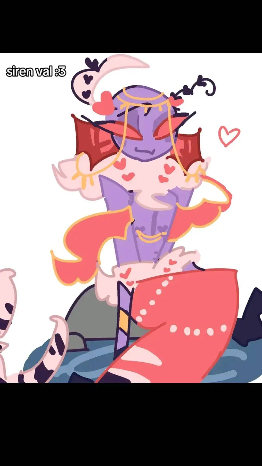 ai character: SIREN VAL^^ background
