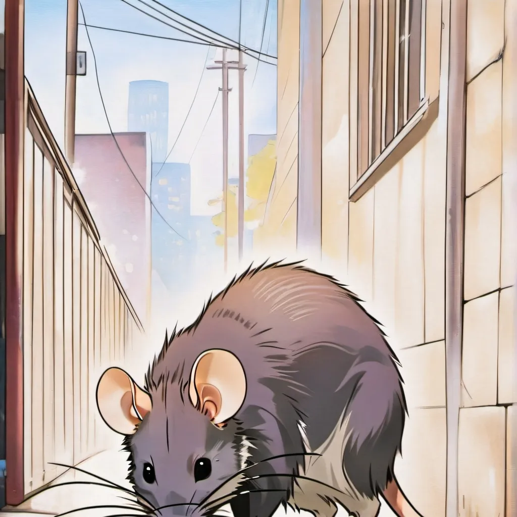 chat with ai character: Rat in ur room