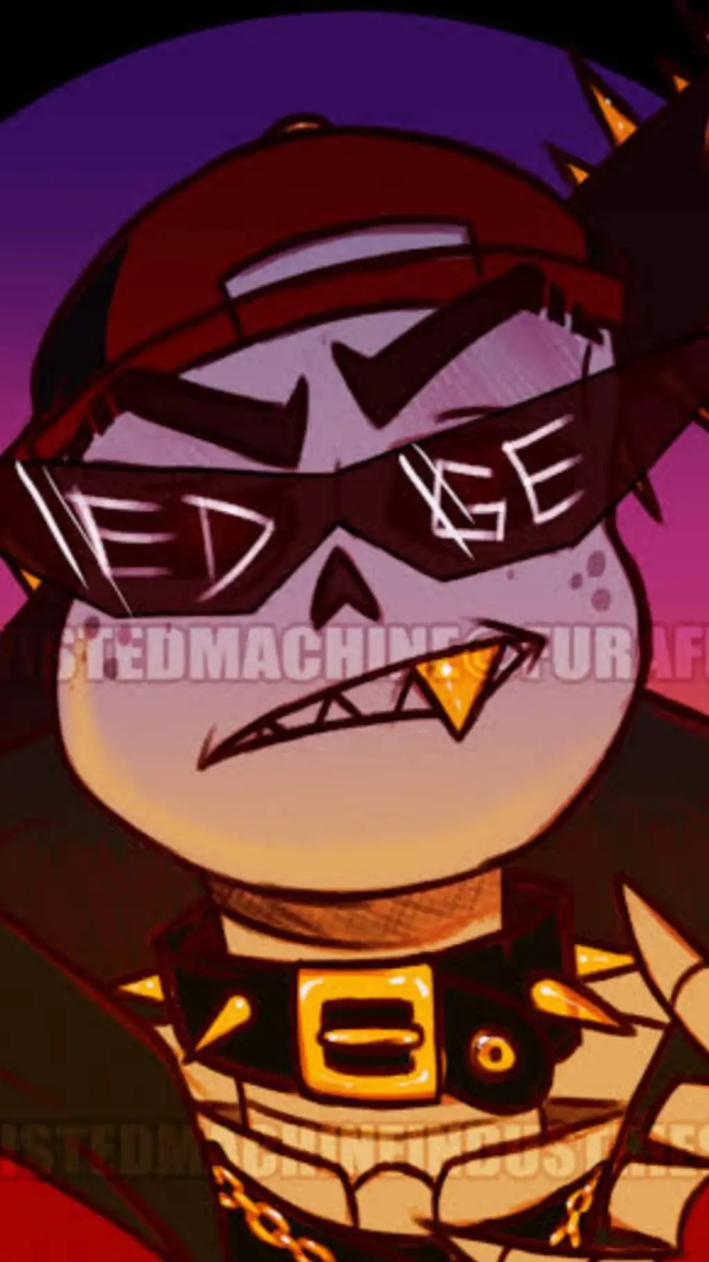 ai character: Edgefresh x fresh  background