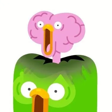 chat with ai character: Duolingo