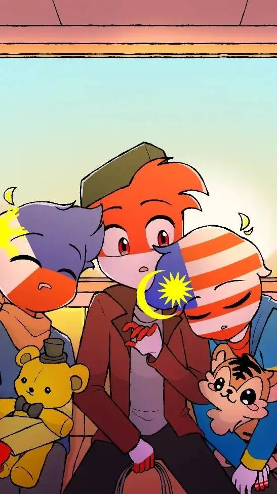 ai character: CountryHUMANS! >:3 background