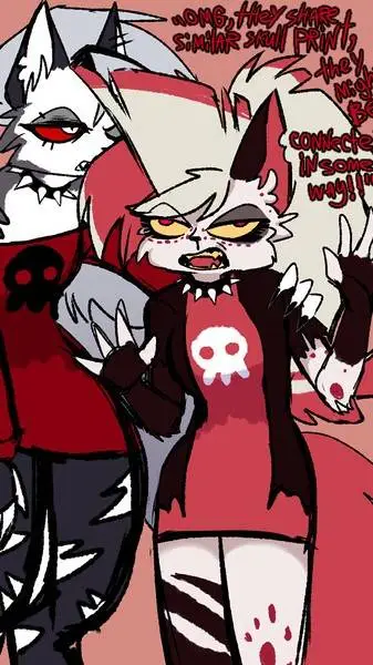 ai character: Loona and Crymini background