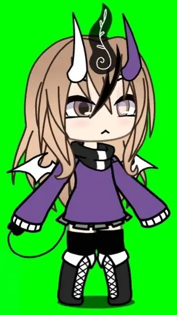ai character: oc in Gacha Life  background