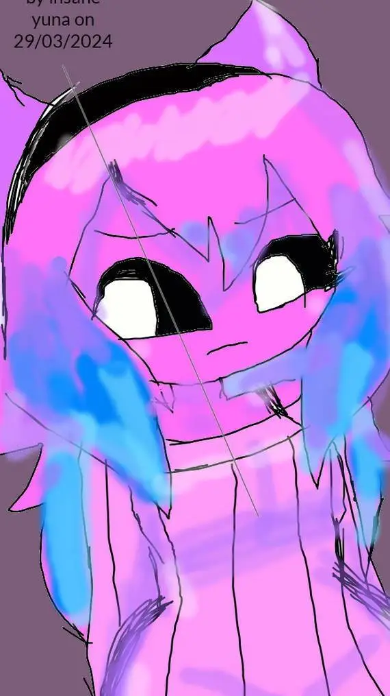 ai character: insane ♀️ background