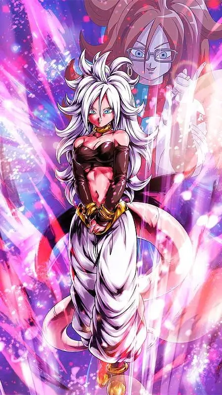 ai character: androide 21  background