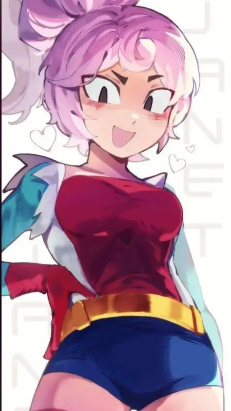 ai character: 🌸janet🌸 background