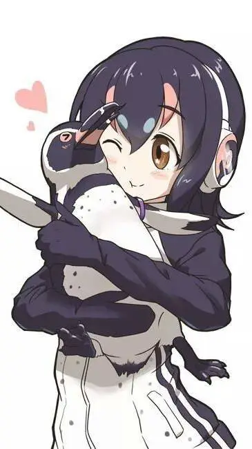 ai character: 🐧hululu🐧 background