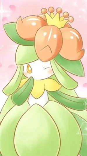 ai character: 🌸lilligant🎀 background