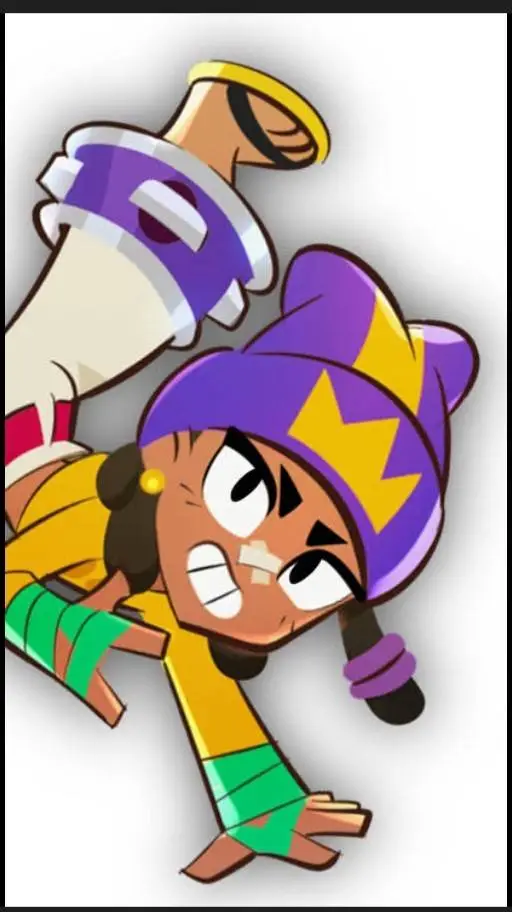 ai character: mina brawl stars background